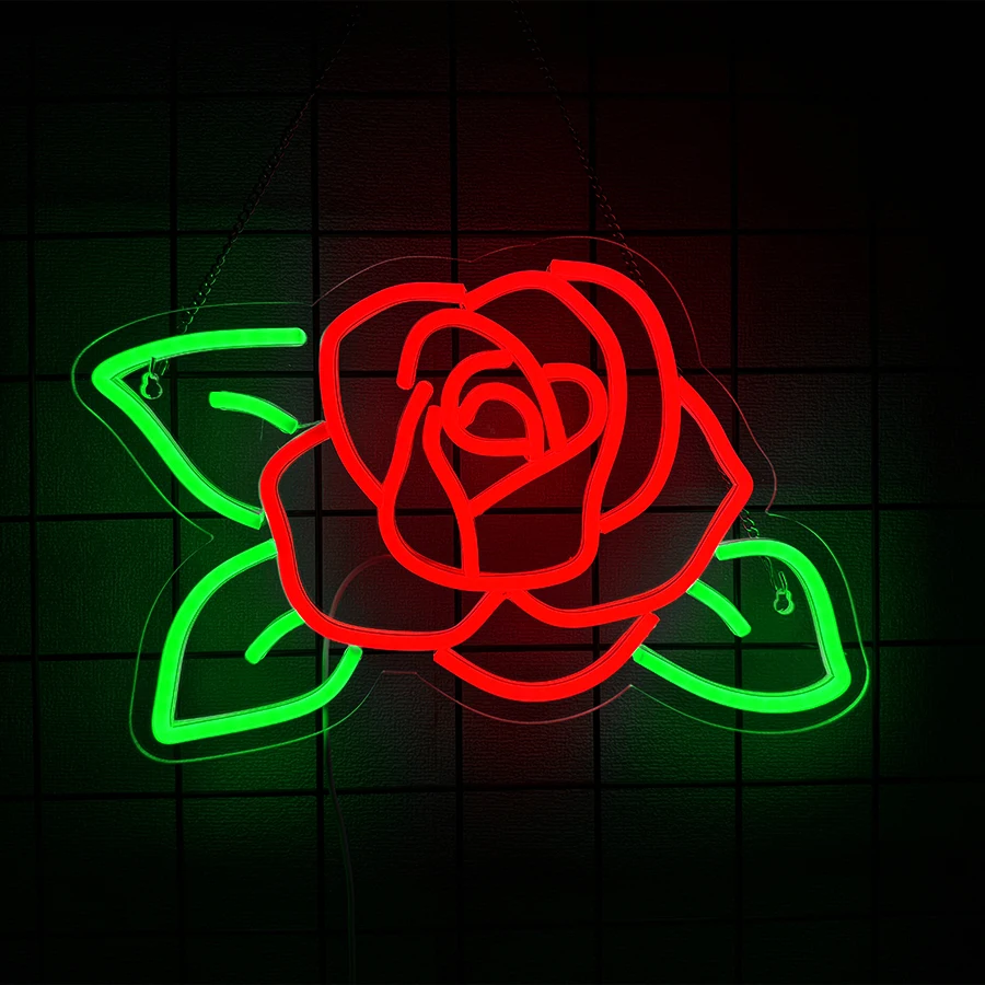 Rose Neon Sign For Wall Decor, - Neon Sign Party review and price