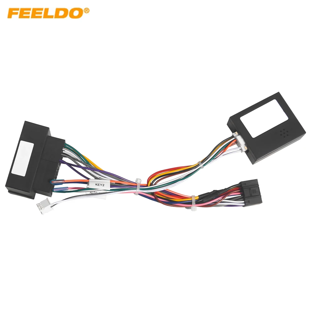 Car 16pin Power Cord Wiring Harness Adapter For Iveco Daily 2021-2023 Installation Head Unit