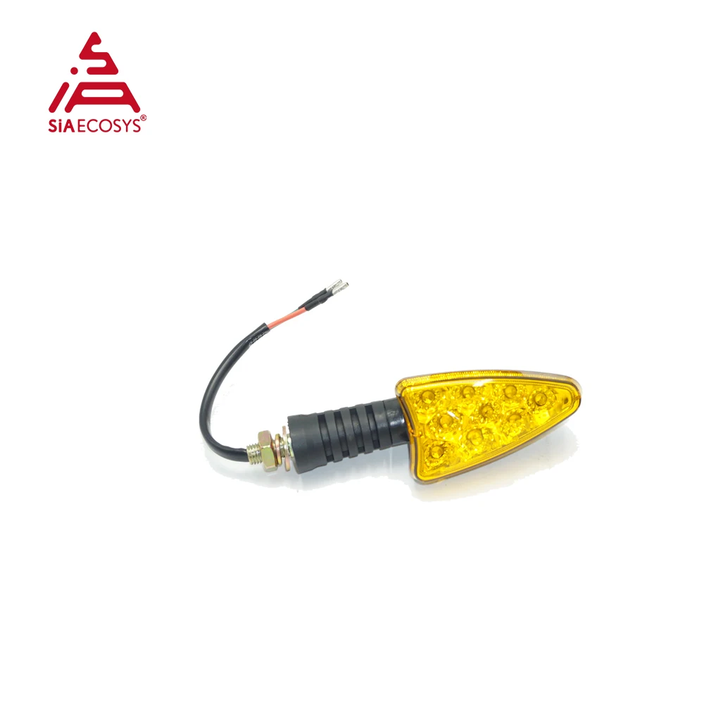 SIAECOSYS 12V Evrensel Motosiklet LED Sinyal Lambaları - usage example