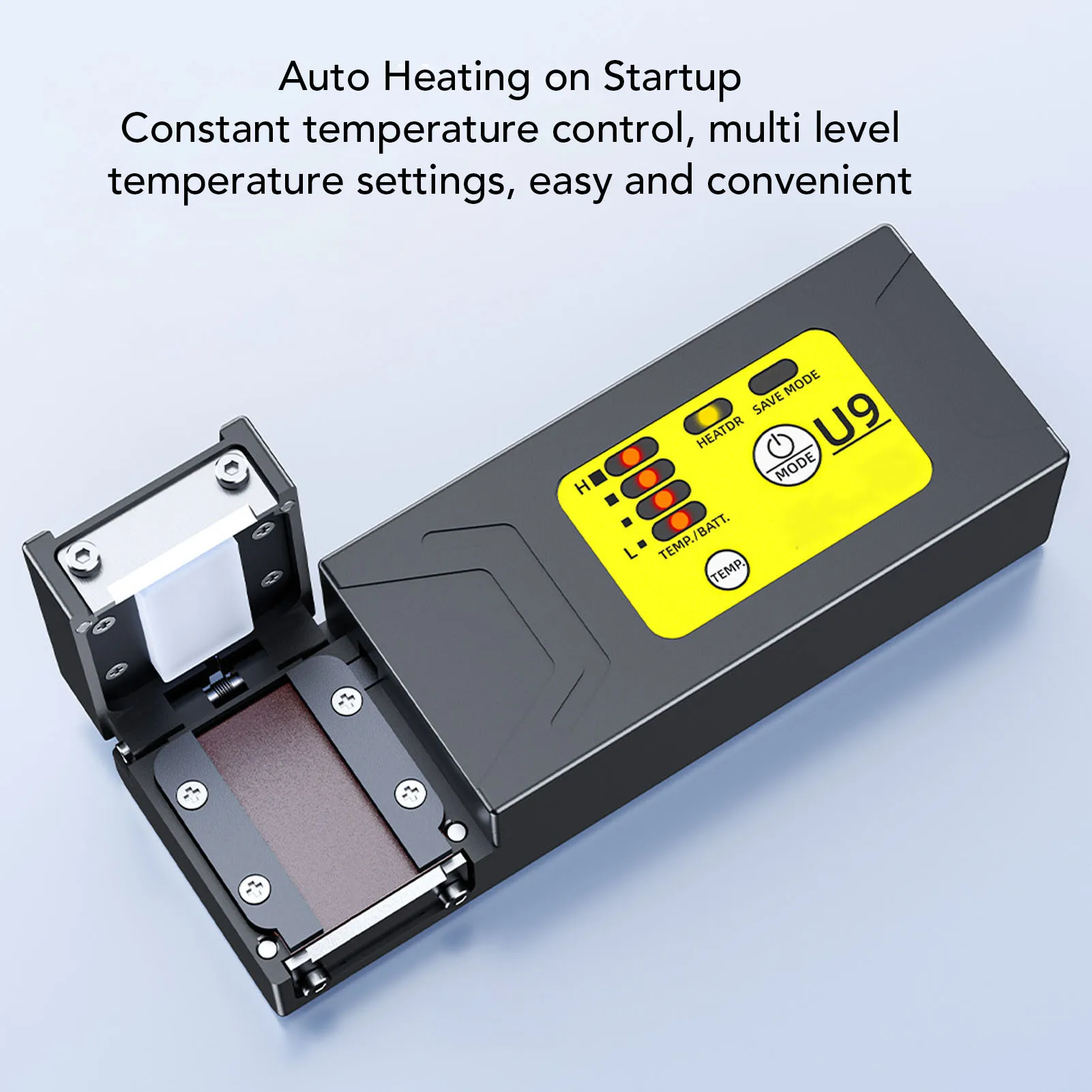 Optic Thermal Stripper 8 Levels Temperature Automatic Heating  Hot Stripping Tool for 2-24 Cores Ribbon Fibers