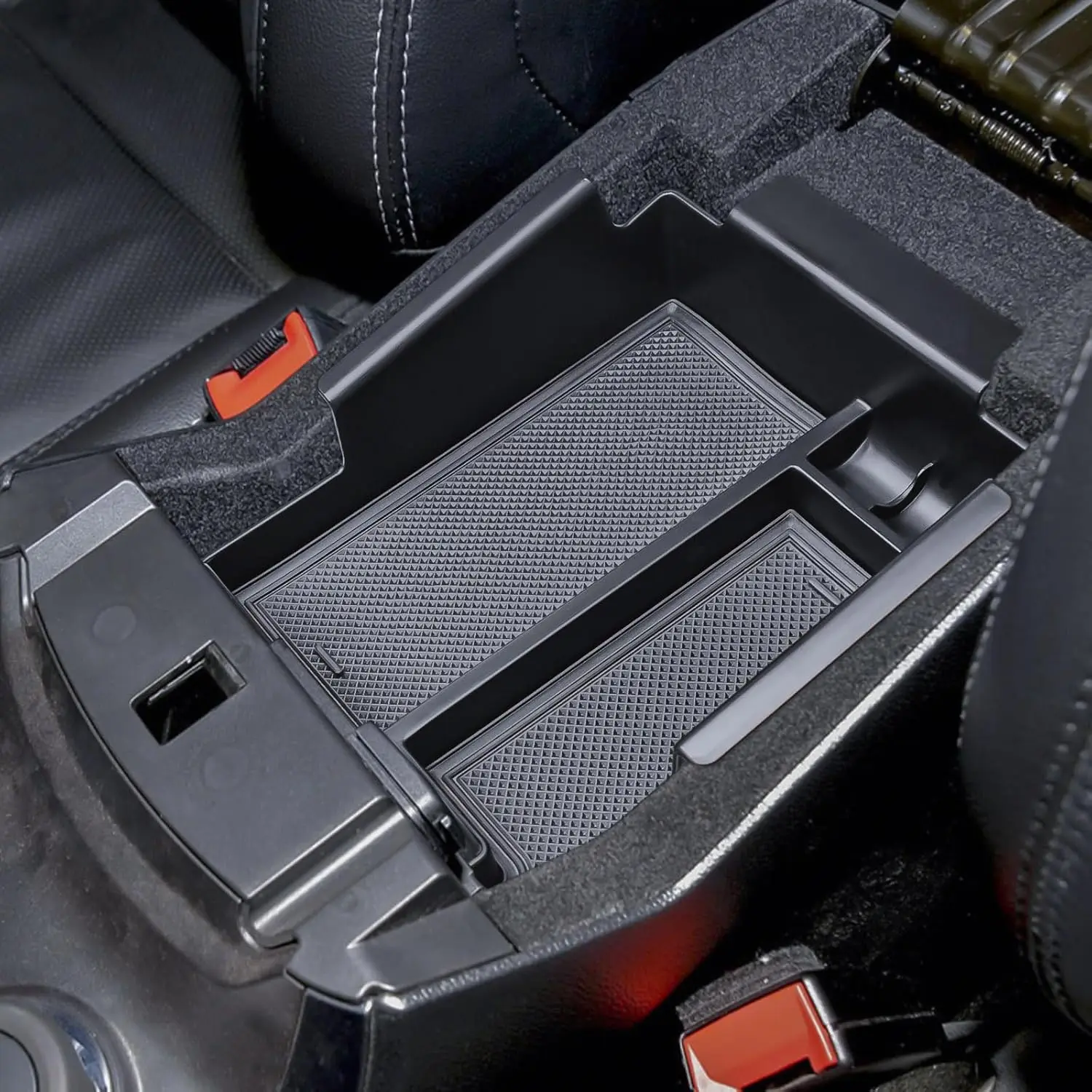 

For Ford Explorer 2012-2016 2017 2018 2019 Center Console Organizer Tray Car Accessories Armrest Storage Box Insert Storage Tray