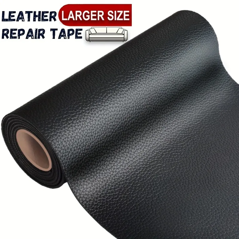 

Self-Stick Roll Faux Leather Repair Patch Tape Self-Adhesive Leather DIY Repair Waterproof Instant Tear Fix for Sofa Car Seats