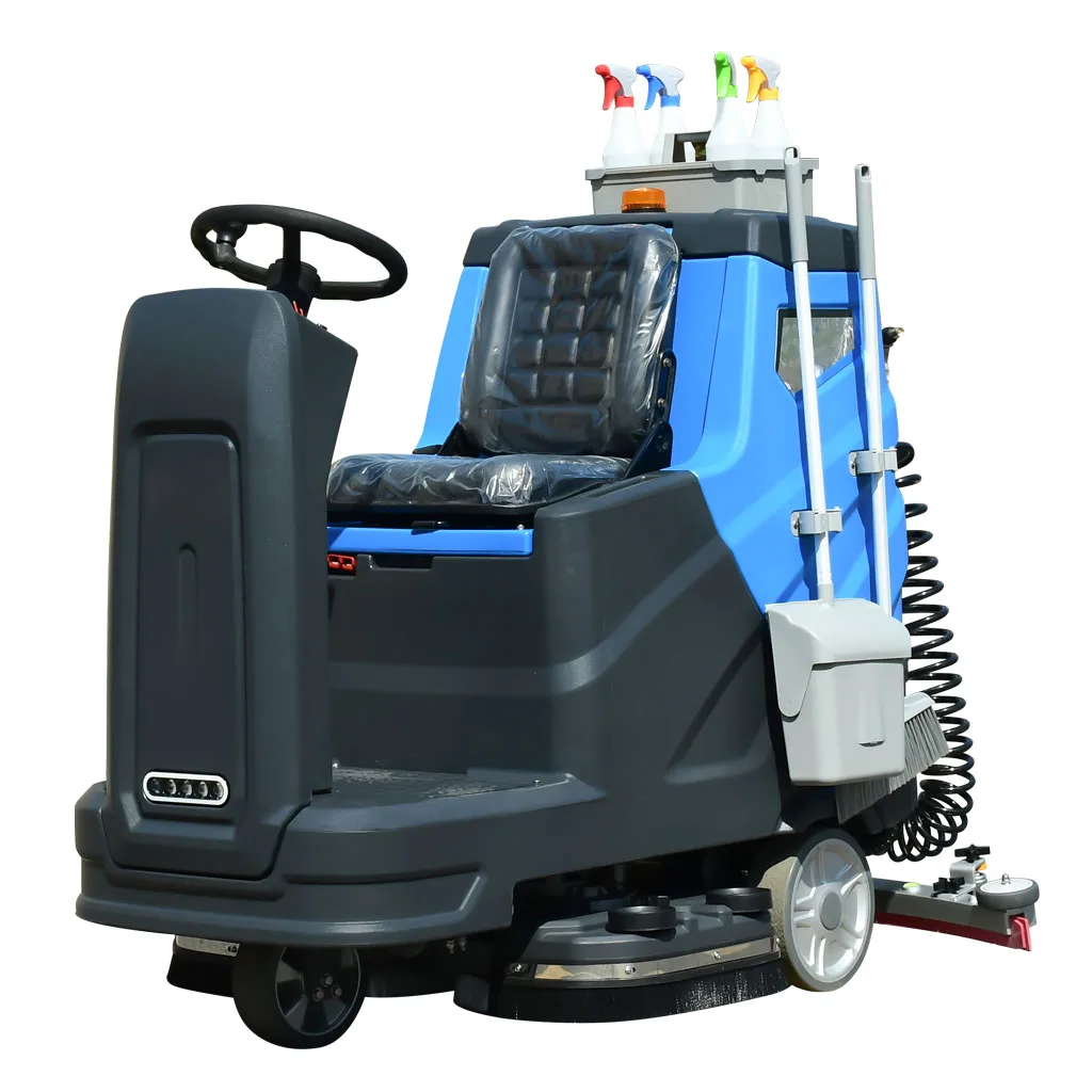 Industrial Organic Dry Cleaning Machine Electric Floor Cleaning Scrubber Floor Cleaning Machine