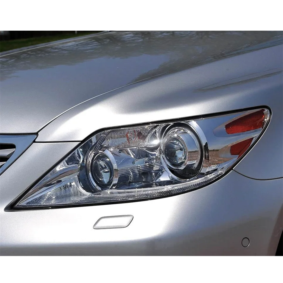 For Lexus LS LS600hL LS460L 2010 2011 2012 Accessories Car Lampshade Headlight Lens Car Front Headlight Lens Cover Lights Shell
