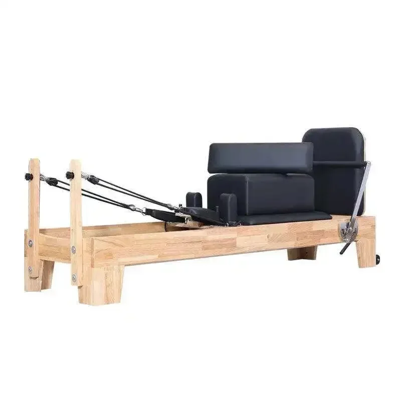 

STLFexercises Professional Commercial Yoga Studio Customized Oak Core equipment gym fitness wooden Pilates reformer machine