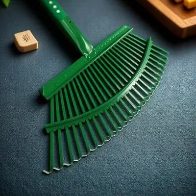 

Прочные садовые грабли для листьев и травы из углеродистой стали, легкие в использовании, для ухода за газоном