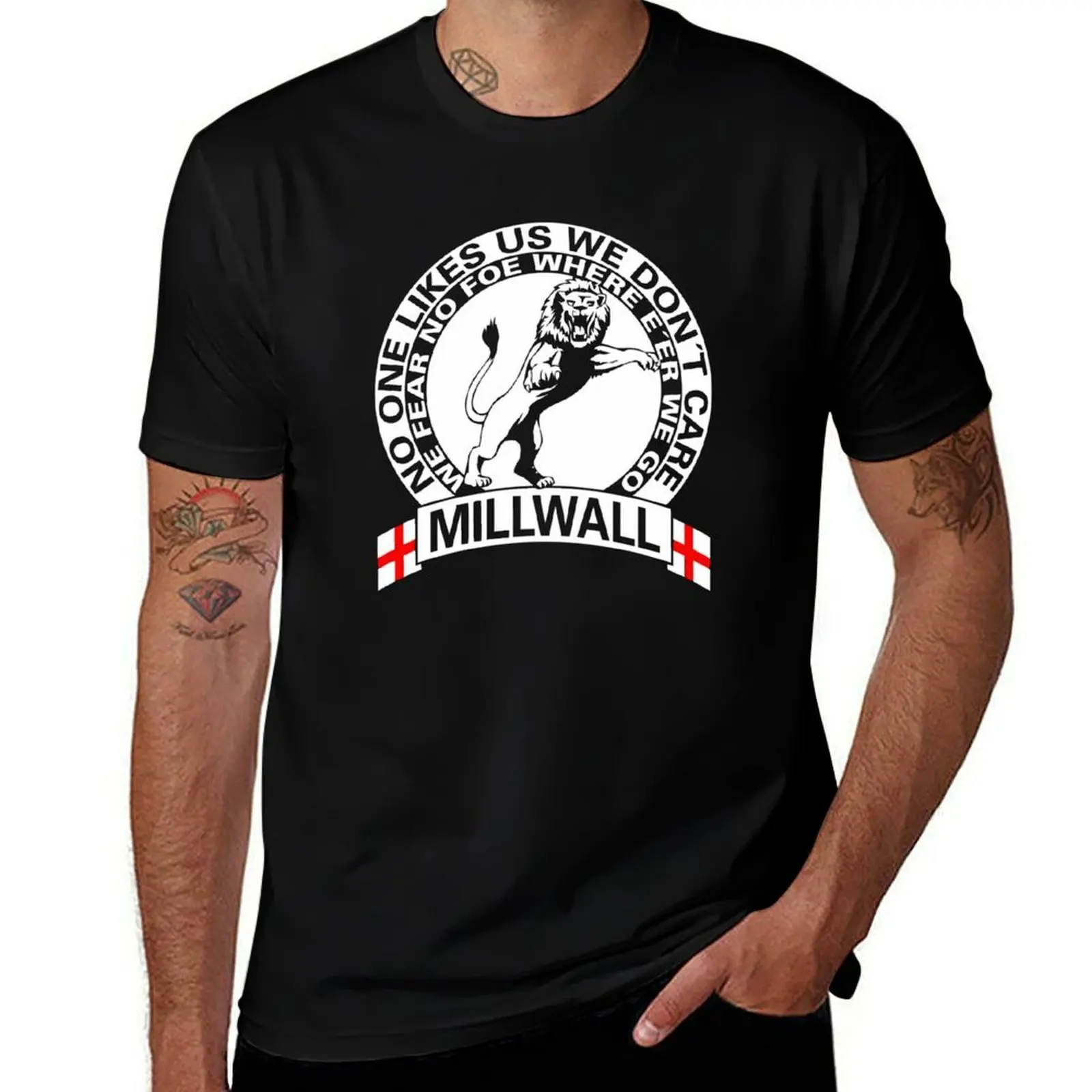 Millwall T-Shirt cotton t shirt man T-Shirt