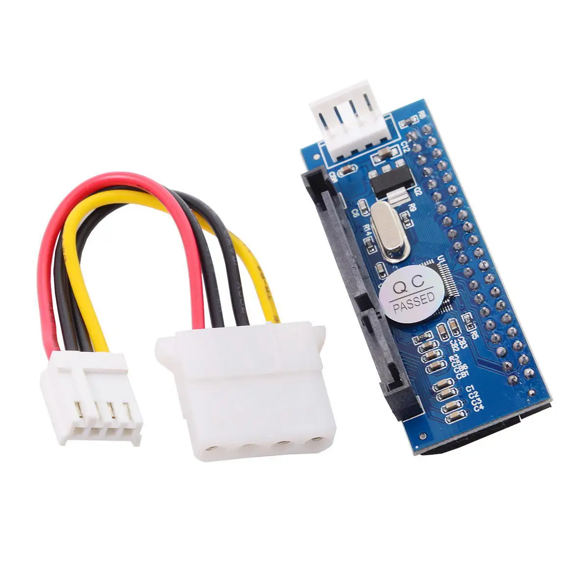 Cablec CYDZ IDE/PATA 40 핀 디스크-SATA 암 변환기 어댑터, 데스크탑 및 3.5 인치 하드 디스크 드라이브용 PCBA