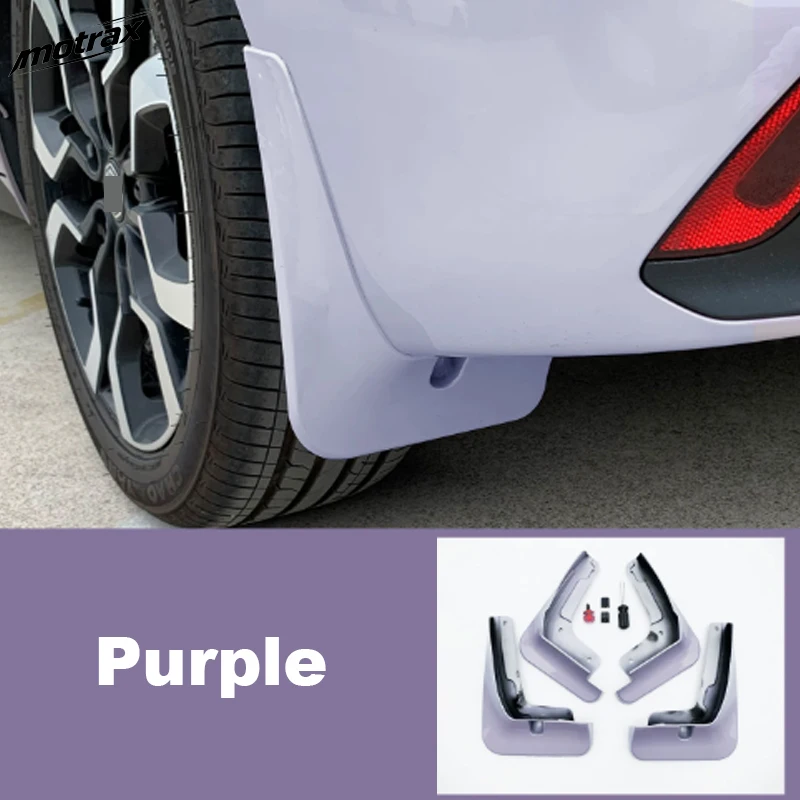 ABS Mud Flaps Splash Guards Mudguards Fenders Flap Guards Car Accessories for MG 4 MG4 Urban EV 2026 2027 Front Rear 4Pcs Set