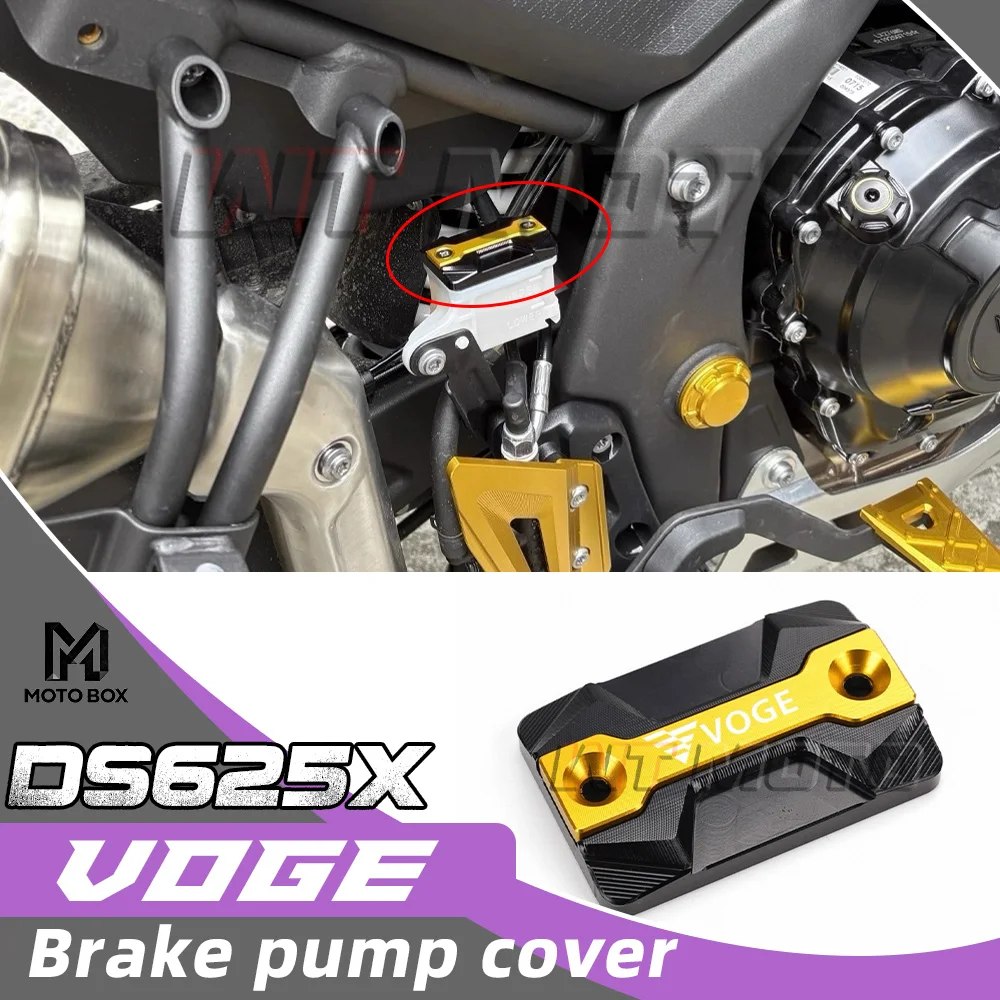 

Передние и задние тормоза из алюминиевого сплава, крышка гидравлического насоса VOGE DS625X, крышка бачка заднего тормоза для DSX625, D625SX.