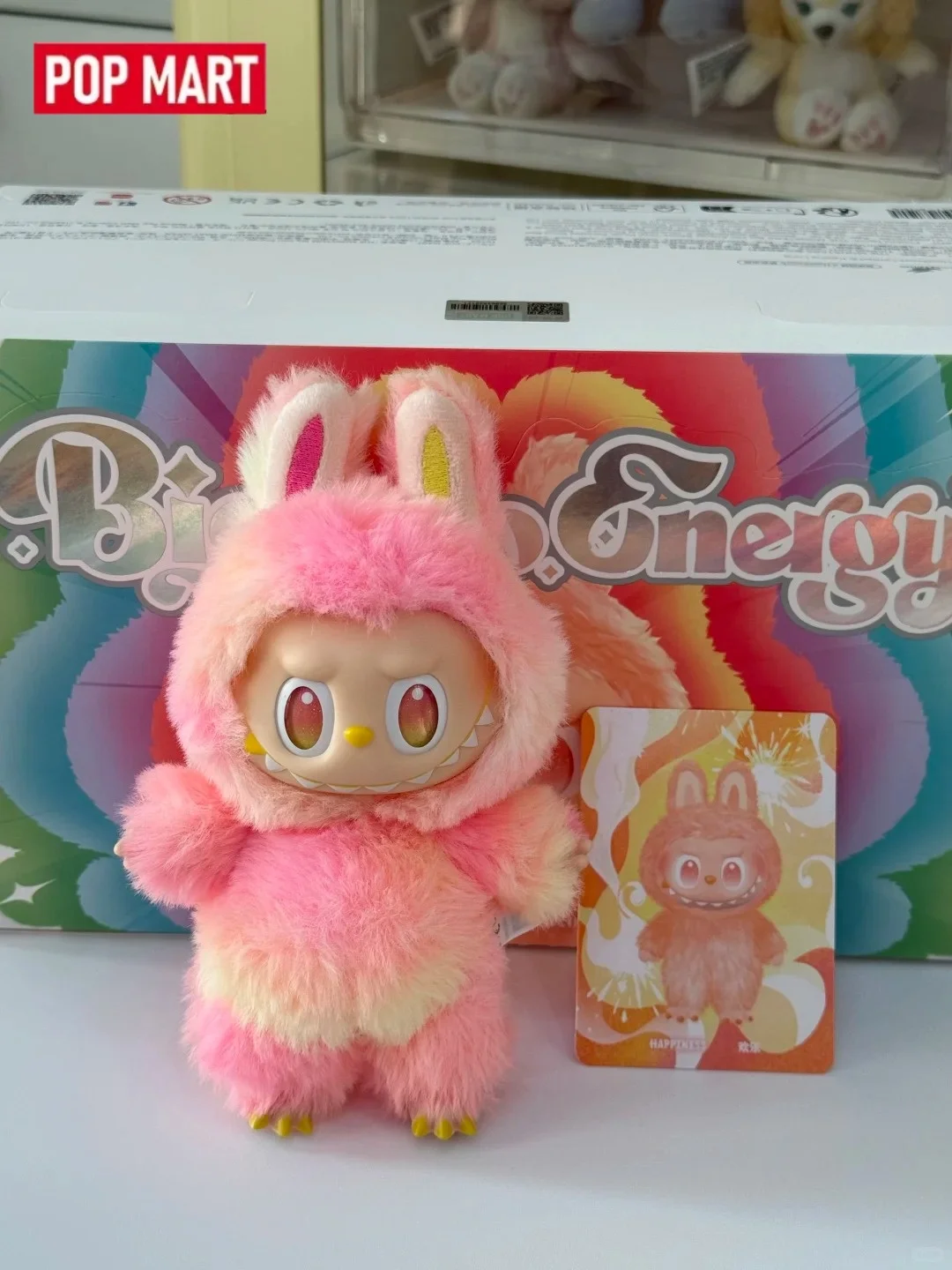 

POP MART LABUBU 3.0 Big into Energy Series Vinyl Plush Blind Box Guess Bag Mystery Box Toy Doll Kawaii Anime Action Figure Caixa