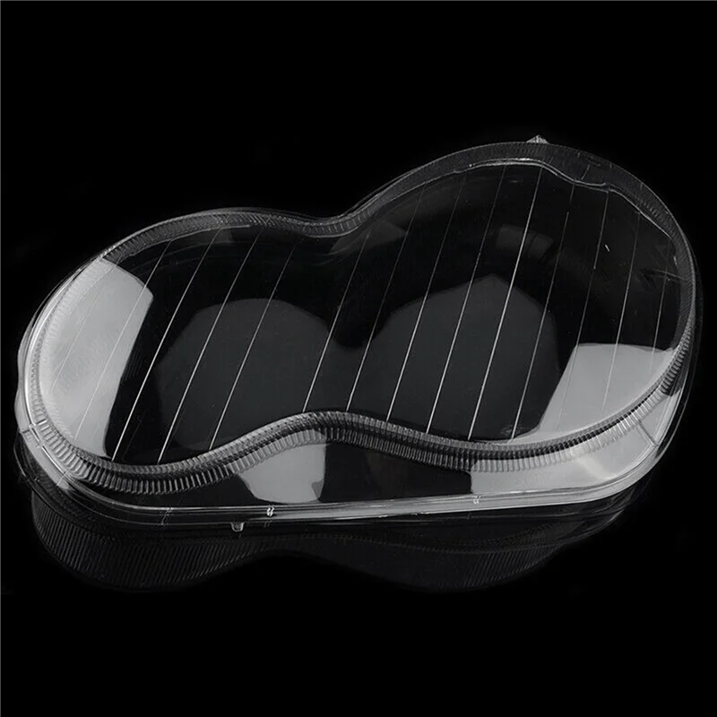 

3X Car Front Left Headlight Clear Lens Lampshade Shell Cover For Mercedes Benz 2001-2007 W203 C-Class C180 200 230 260