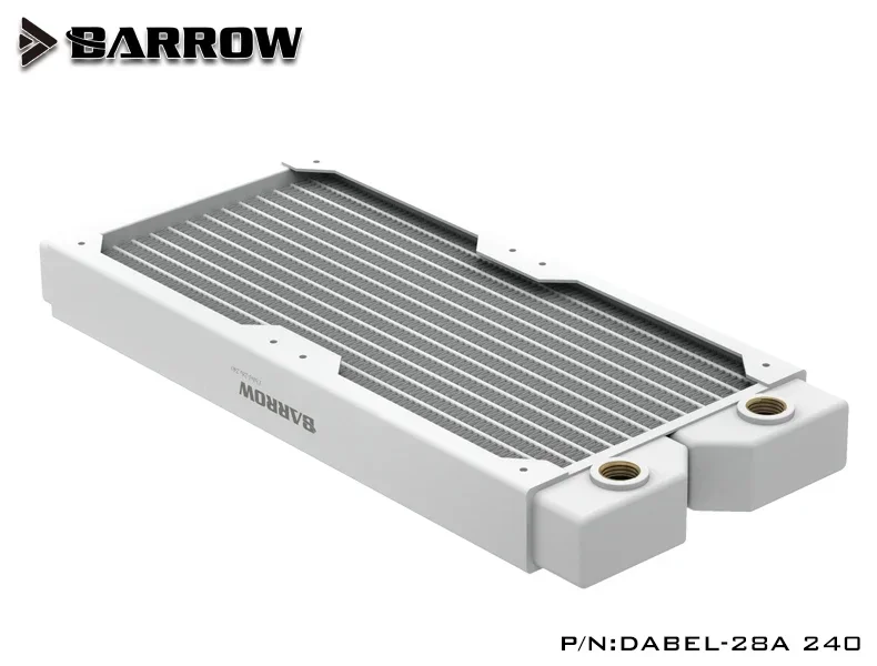 Barrow Radiator Dabel-28a 240 360 28mm Thick Copper G1/4