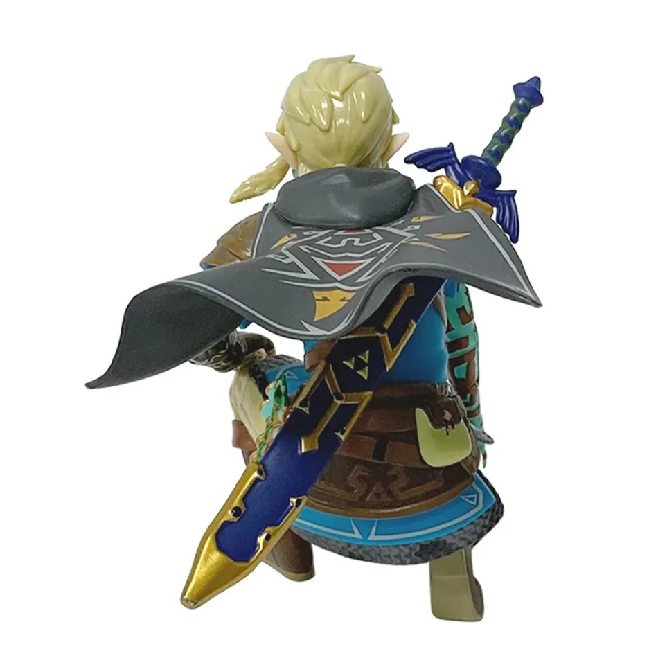 Legend Of Zelda Anime Link Kingdom Of Tears 12cm Sitzende Statue Spiel-PVC-Handmodelle Puppen Ornamente Geschenke – Detail 6