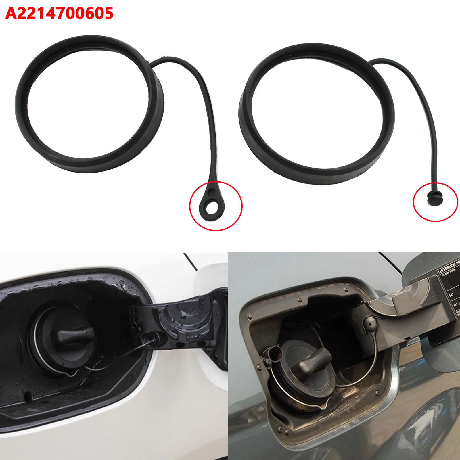 Car Oil Fuel Tank Cover Cap Cable Rope For Mercedes Benz C E A S Class W211 W203 W204 W210 W124 AMG W202 CLA W212 W220 W205 W201