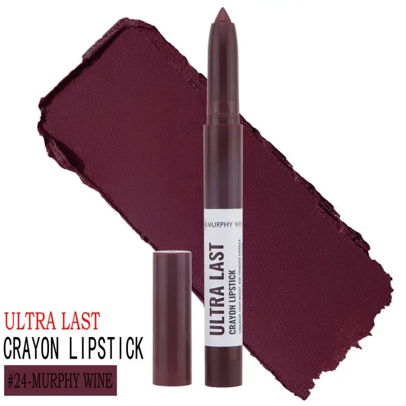 Wasserdichter matter Lip liner Bleistift sexy rote Kontur Tönung Lippenstift dauerhafte Antihaft-Tasse feuchtigkeit spendende Lippen Make-up Kosmetik 24 Farben