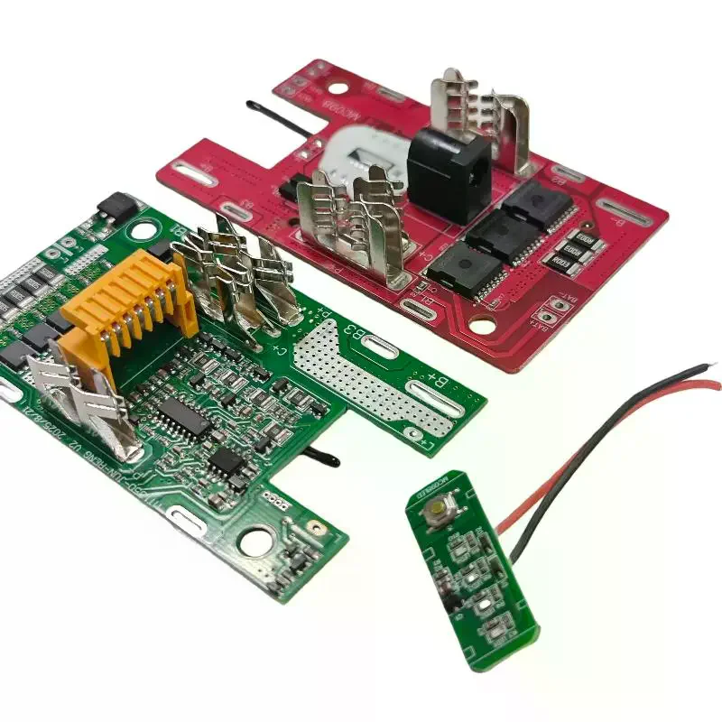 

1 Set Li-ion Battery BMS PCBA Charging Protection Circuit Board For 18V Lithium Battery Chip BL1860 BL1830 Control Motherboard