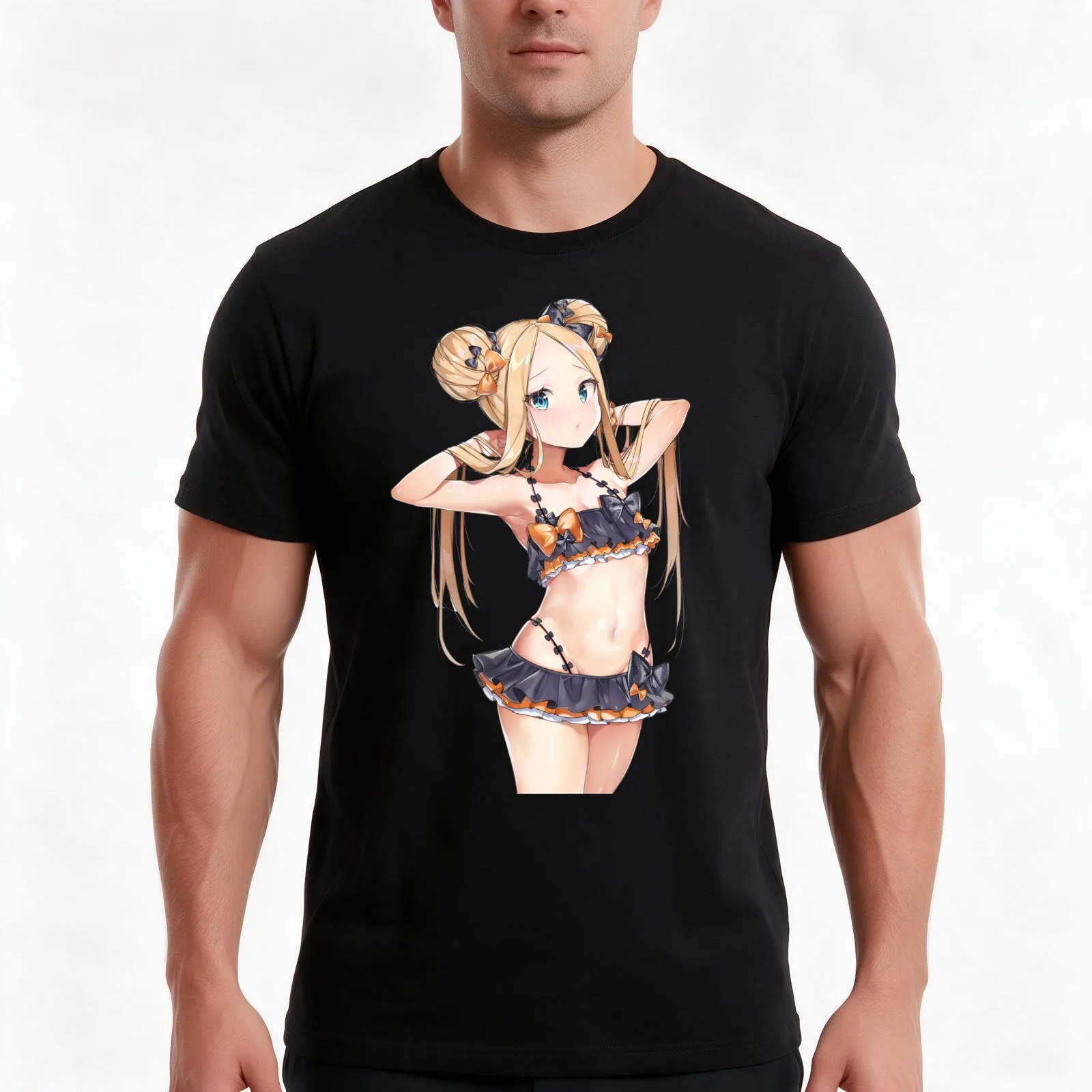 Abigail Williams Bikini T-Shirt Summer Casual Cotton Tee Oversized Streetwear Tops Vintage Graphic Print Unisex Men Women
