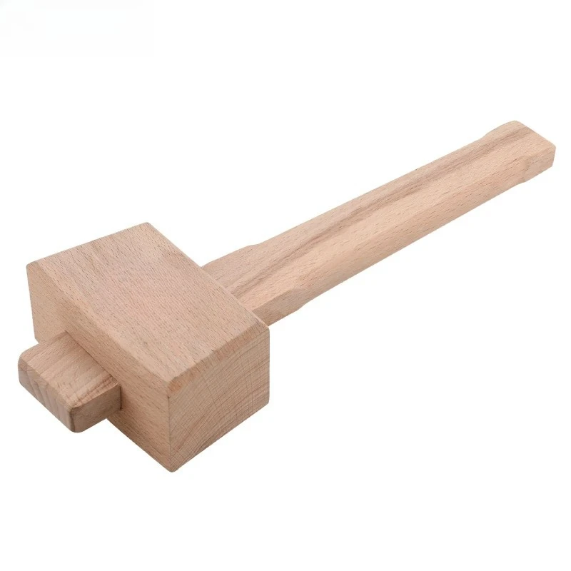 For Gift Wood Beech Hammer Pounder Replacement Wood Mallets Mallet Crab Lobster Seafood Kids Toys Wood Craft