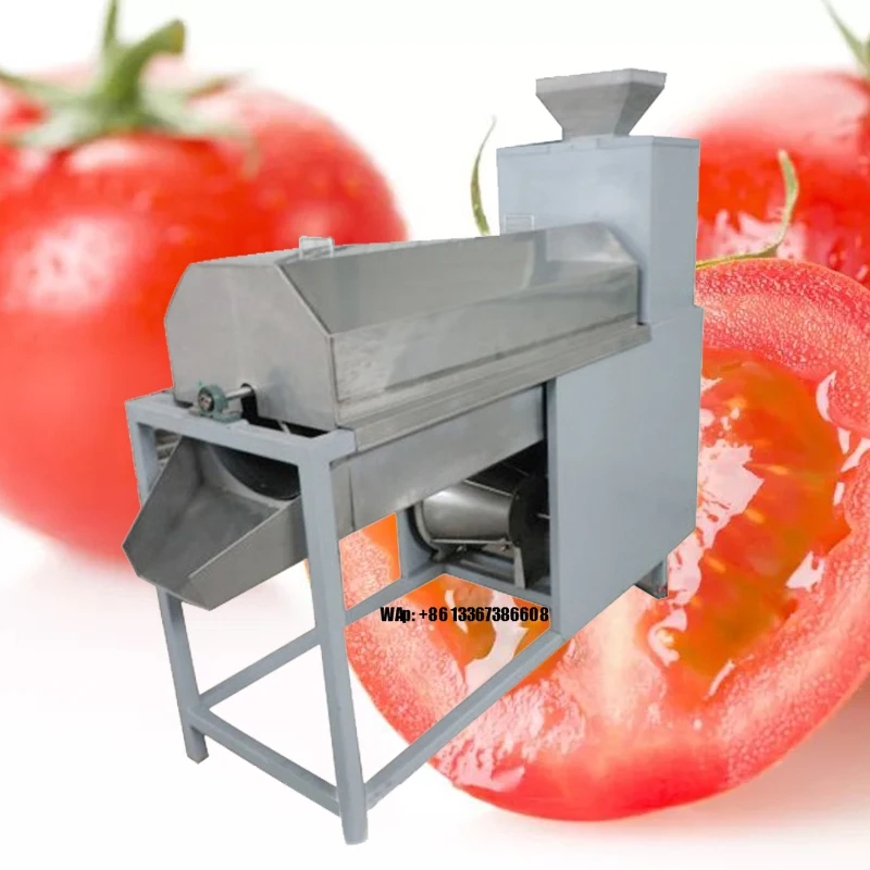 Extracción de Semillas de Tomate Industrial de Alta Demanda: Despulpador de Tomate