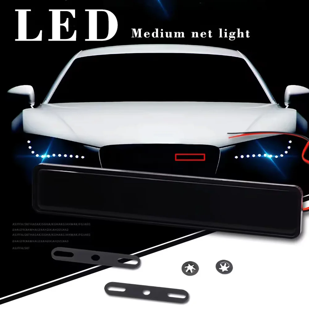 LED Grill Badge Light F-150 Logo Light Atmosphere Lamp For Ford F-150 Explorer Car Styling LED Ford Grille Light Decoration Lamp