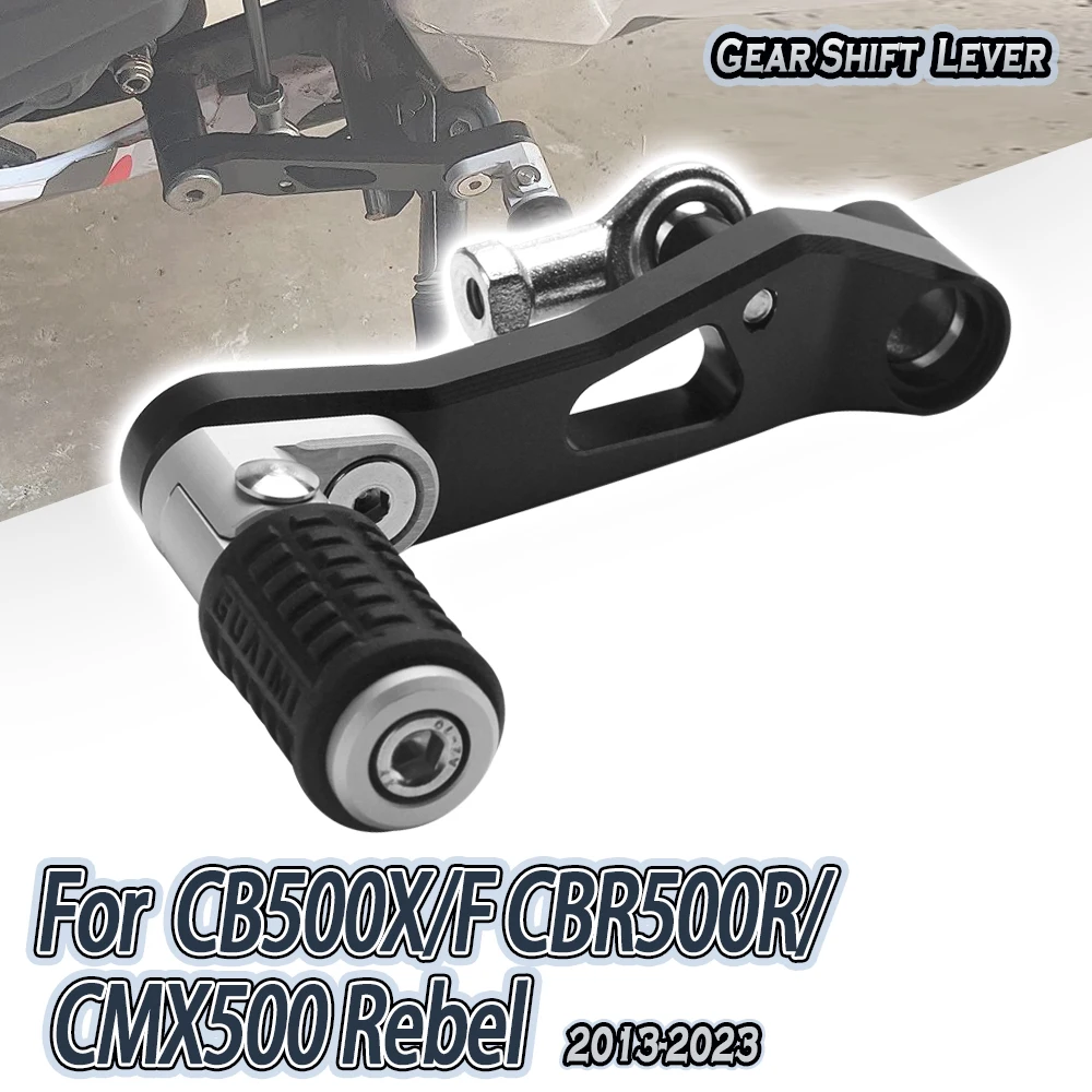 

For CB500X Gear Shift Lever Motorcycle Aluminum Adjustable Folding Shifter Pedal Lever For HONDA CB 500F CBR 500 R CMX500 Rebel
