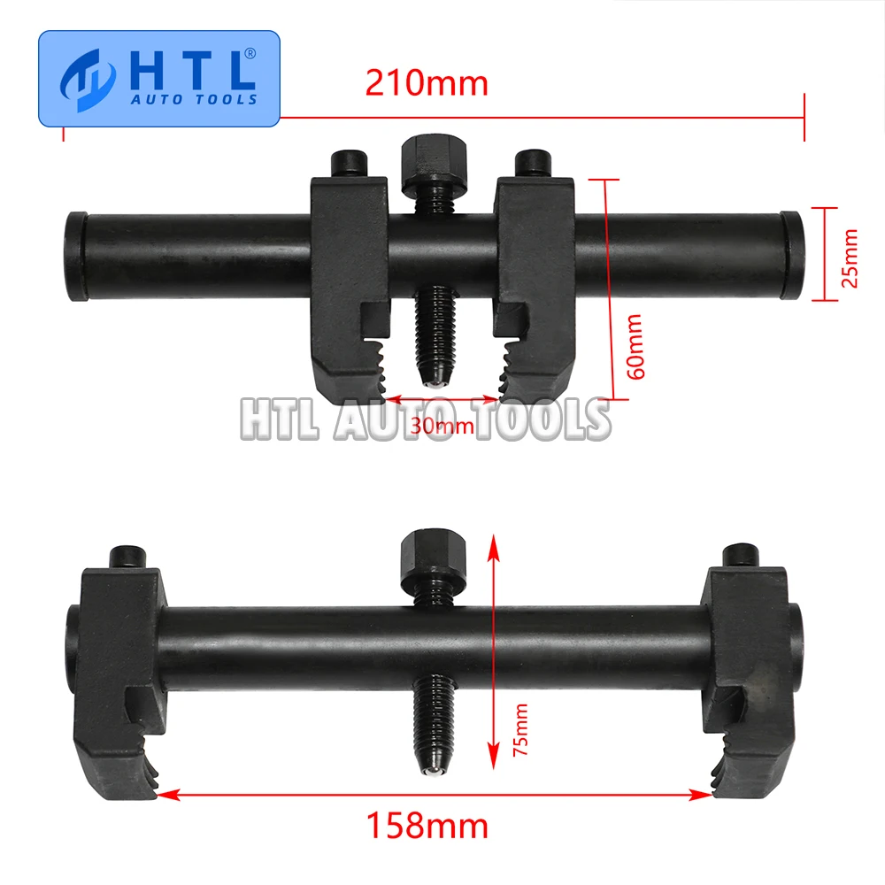 Puller for ribbed drive pulley, crankshaft remover, car repair tool