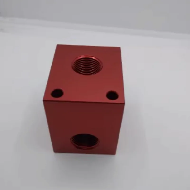 Hydraulic Solenoid Valve Seat Valve Block V2068 Pressure Relief Valve Block G1/4 G3/8 Connector Thread