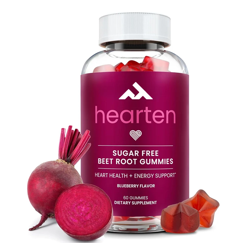 Beetroot Gummies (sugar Free - Blueberry Flavor) 1500mg | Beetroot Gummies That Support Blood Pressure