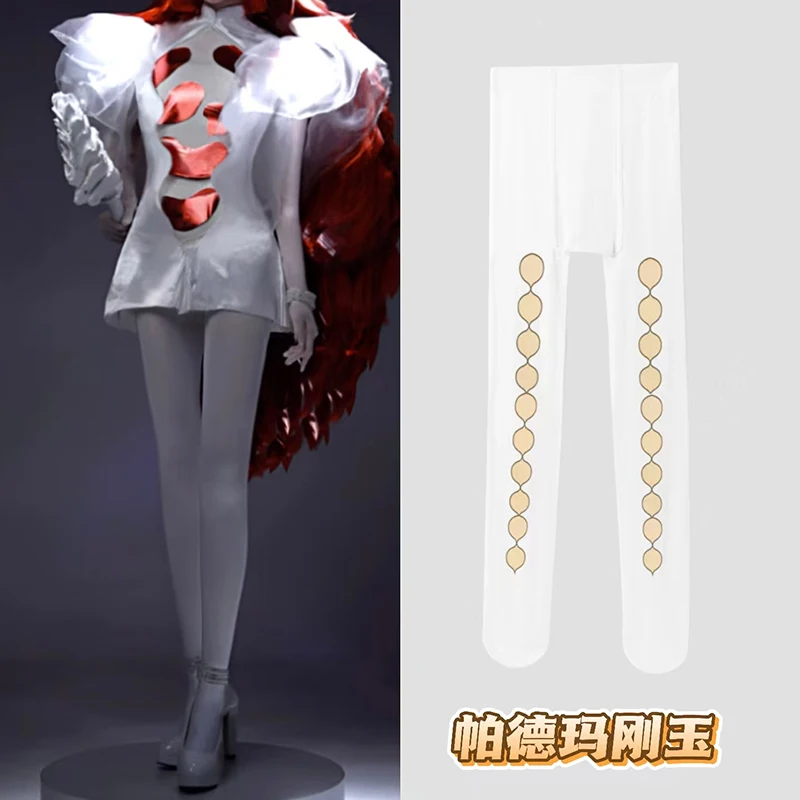 宝石の国パドパラスカコスプレパンストアニメマッチング印刷装飾ストッキングロールプレイ靴下ハロウィンコスチューム