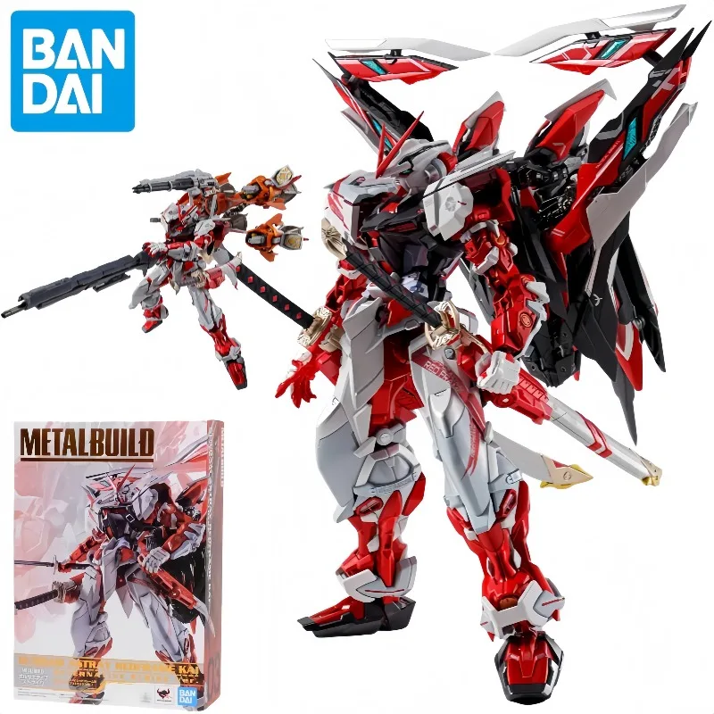Bandai Metal Build MBF-P02KAI Red Frame Kai Strike Ver Action Figures Gundam SEED ASTRAY Anime Model Collectible Collectors