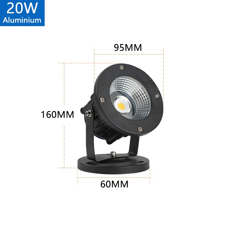 LED Tuinverlichting Outdoor Waterdichte Gazon Lamp 220V110V12V 5W10W15W20W Landschap Spike Lamp IP65 Led Licht Tuinpad Spots