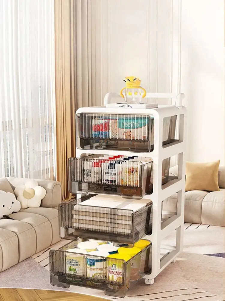 

Bedroom Living Room with Wheels Salon Trolley Sofa Beside Bedside Kitchen Salon Trolley Carrello Attrezzi Beauty Furniture HYST