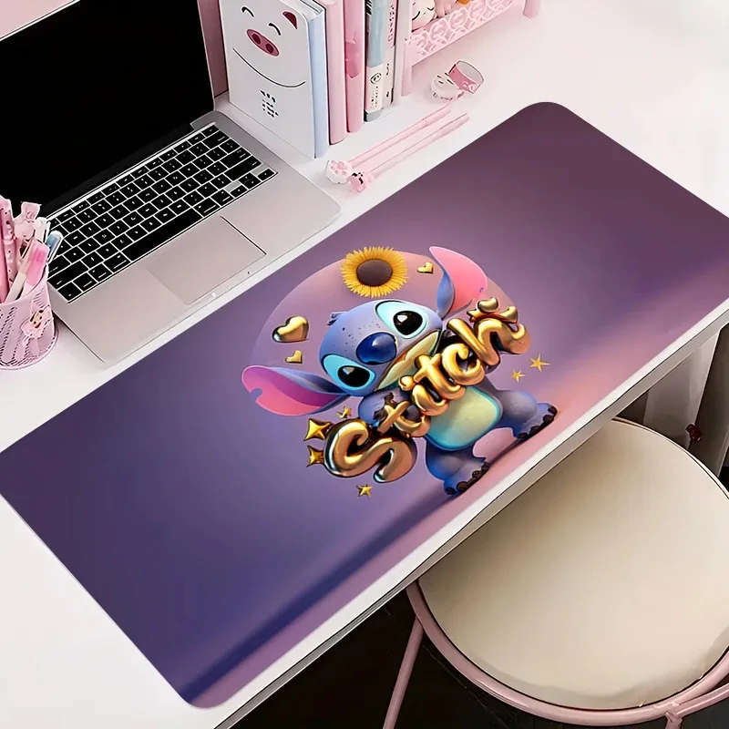 

Large Mouse Pads Cute Anime Mousepads Kawaii Table Mat S-stitch Office Accessories Office Desk Mats Pc Laptop Rubber Mouse Mats