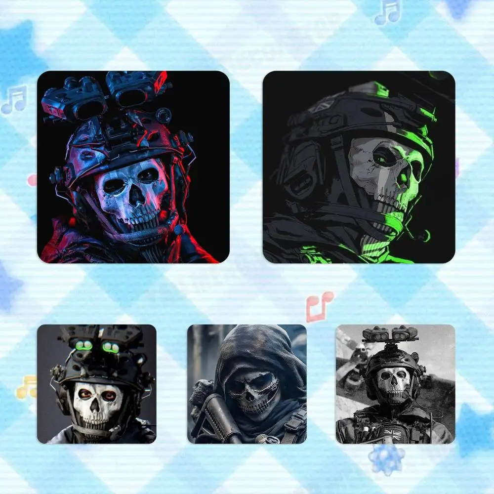 Game COD Call Of D-Duty Ghost New PVC Fridge Magnet for Cartoon Refrigerator Decor Cute Fridge Magnet for Child Magnetic Toy