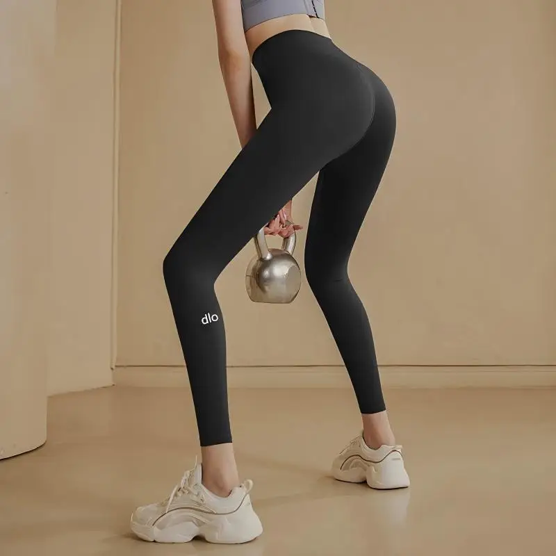 Tracey's Seamless High-Waisted Lifting Yoga Pants with Stretch and Sheer Feel, Quick-Drying Running Training Fitness Pants