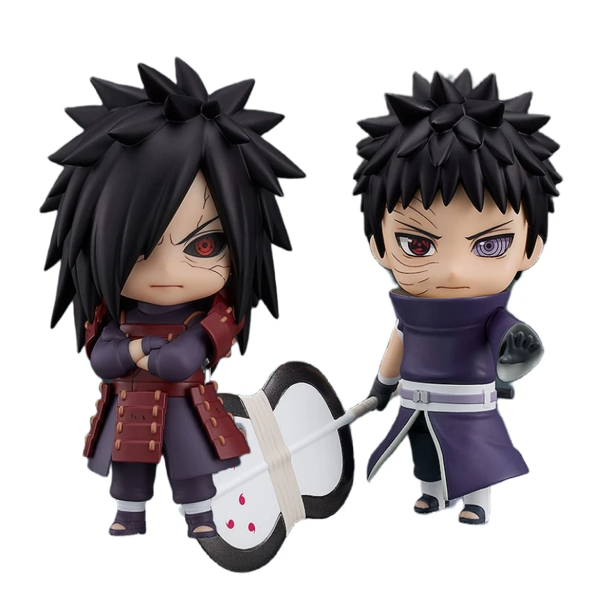 NarAnime Obito Uchiha Madara PVC Butter Toy, Articulations Mobiles, Version Q, 11cm, #2120, Modèle #2175