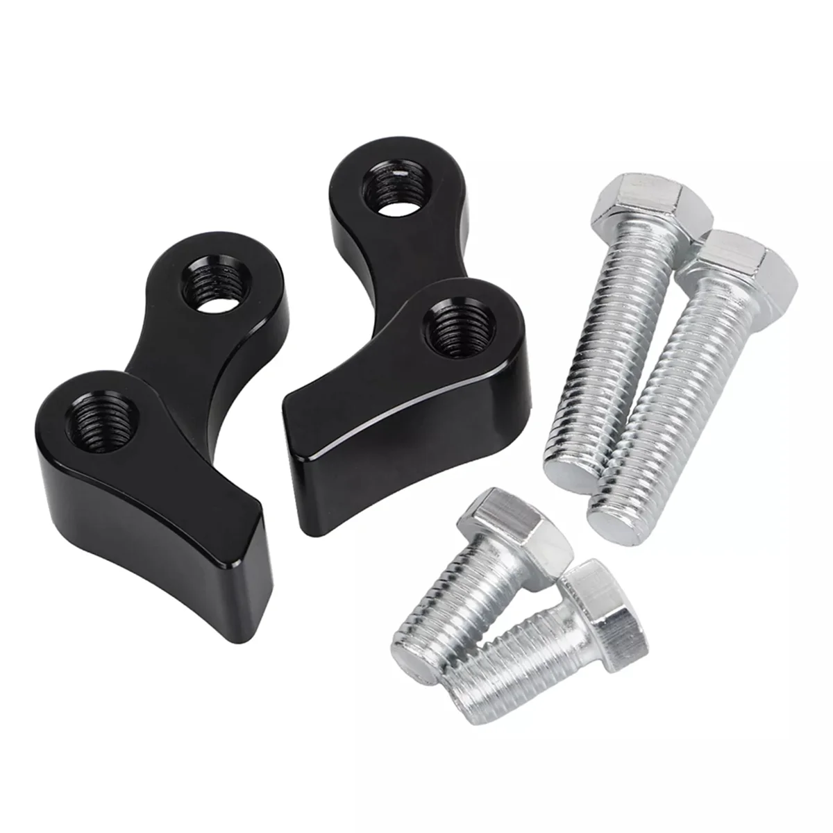 Ingenious Motor Black Aluminum 1Inch Rear Lowering Kit for Harley Dyna Super Wide Glide FXDWGDurable