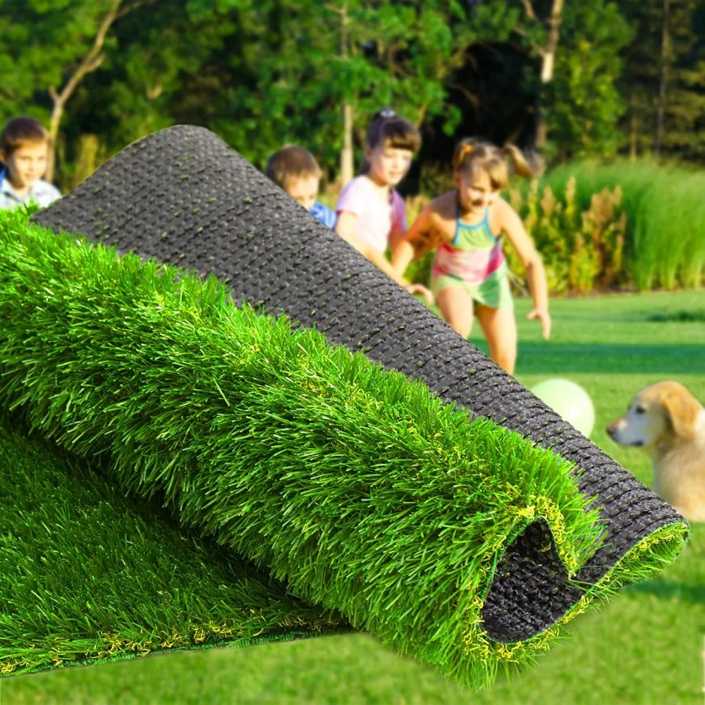 

Artificial Grass Thick Turf 10 Ft X 21 Ft, Artificial Synthetic Fake Grasses Rug, Indoor/Outdoor Realistic Turf Grass Lawn Mat