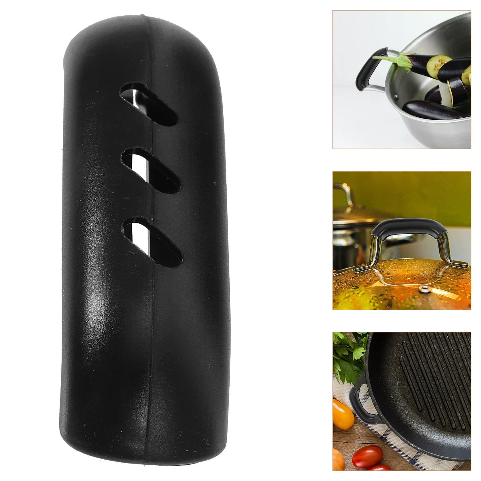 

10pcs Protectors For Kitchen Frying Handle Covers Cooker Handle Protectors Heat-Resistant Cooking Accessories