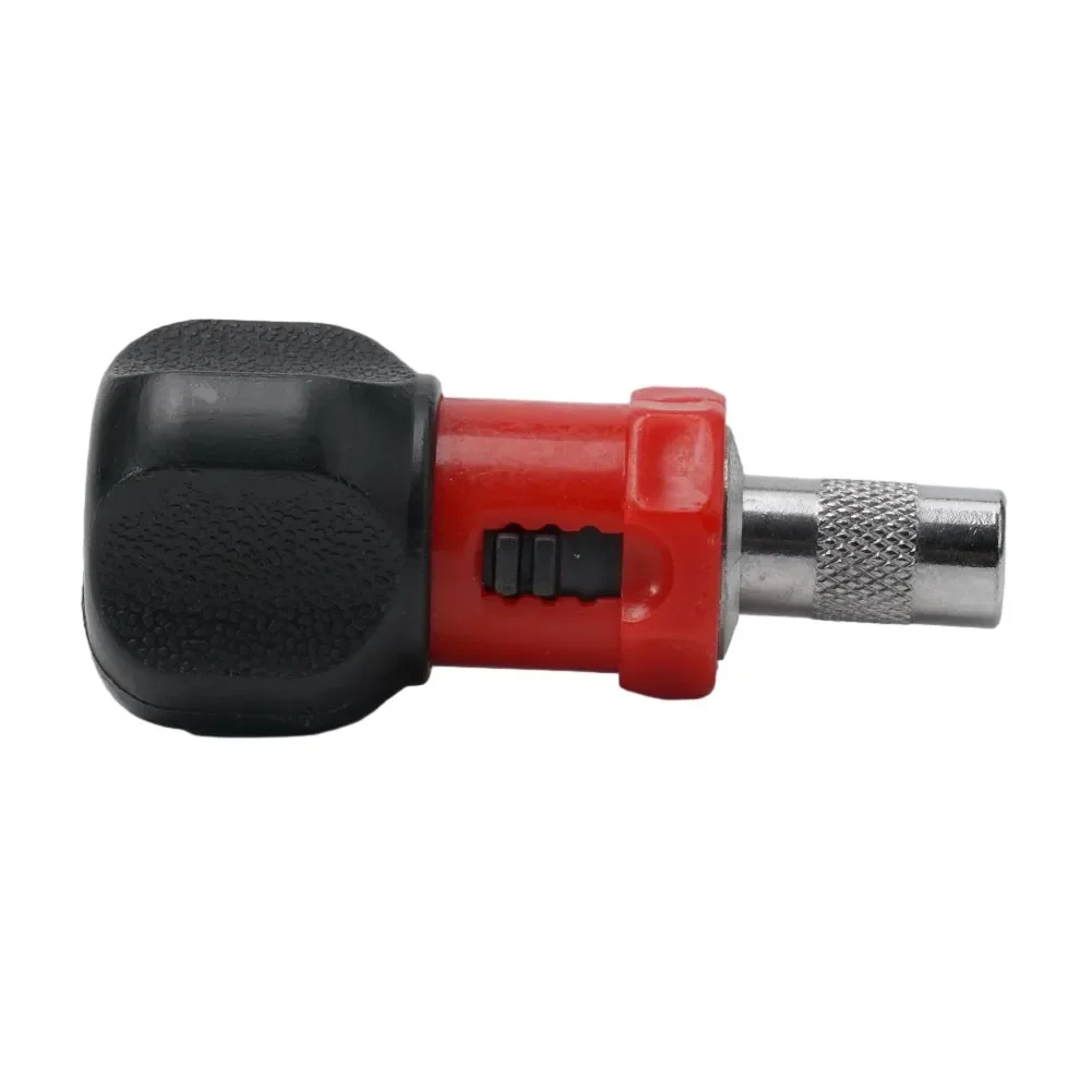 1pc Screwdriver Multifunctional Ratchet Wrench Screwdriver Hex Socket Screw Driver 6.35mm Magnetic Design Professional Hand Tool