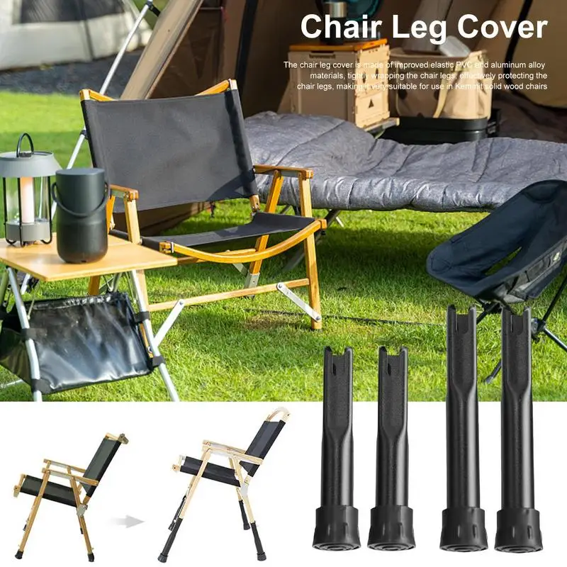 Chair Leg Covers Floor Protection Chair Leg Caps Furniture Feet Covers Heighten Non-Slip Chair Riser Furniture Leg Protectors