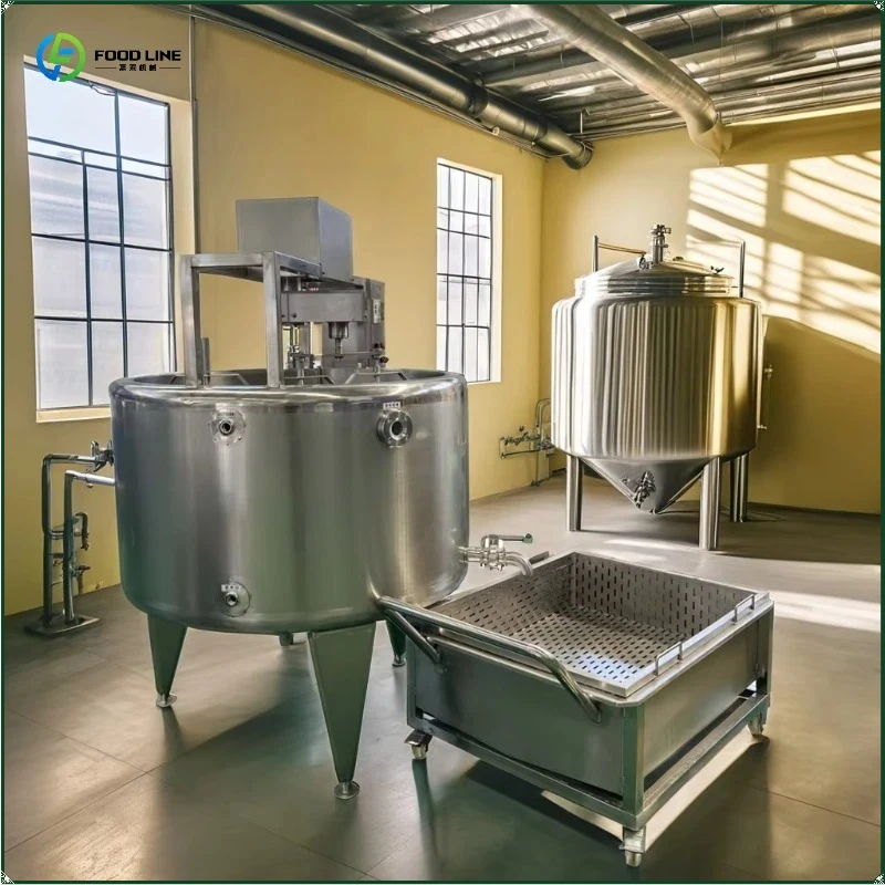 Multiple Models Cheese Tank Precision Temperature-Controlled Cheese Vat for Cheese Production Dairy Factories FL Customized