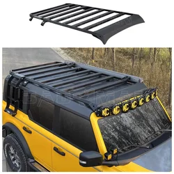 For Ford Bronco 2021 2022 2023+ High Quality Aluminum Alloy Car Roof Rack Flat Travel Frame