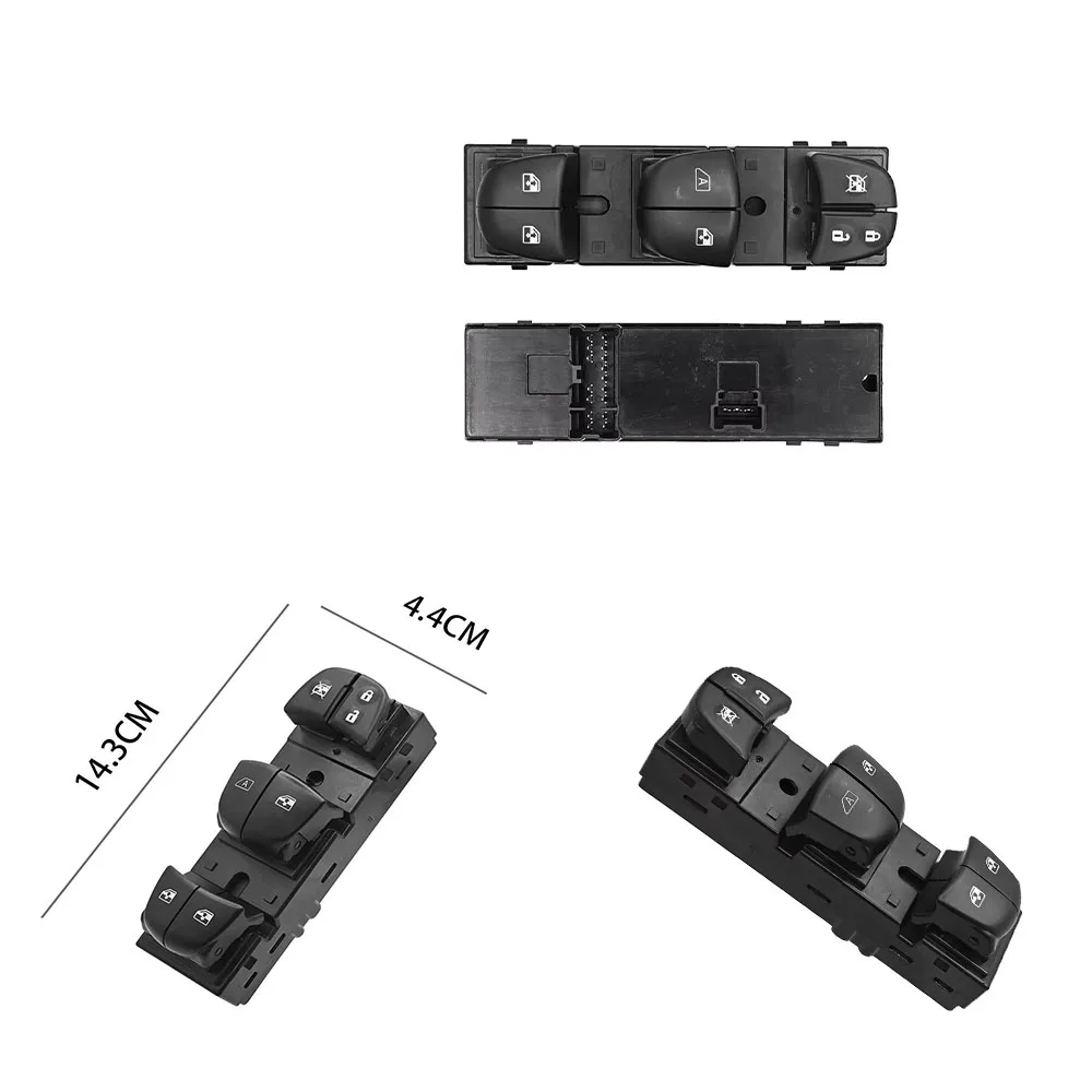 

254011766R Front Left Master Power Window Switch Lifter Button For Renault Kadjar 2015-2021