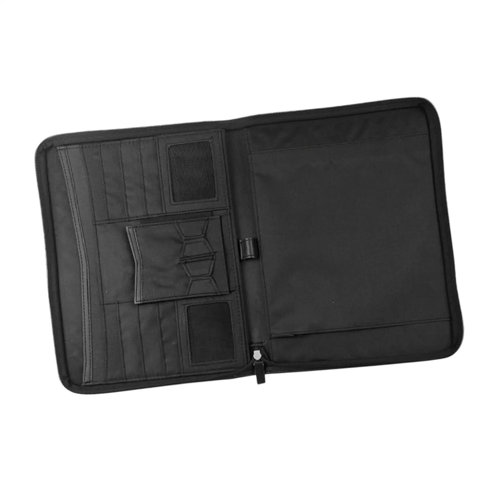 Business Portfolio with Zipper File Folder for Travel Interview Presentation