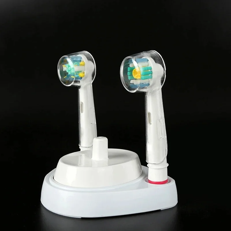 1-9pcs Electric Tooth Brush Heads For Oral Toothbrush Heads Protective Covers Lids Stand Holder Travel Case Keep Clean
