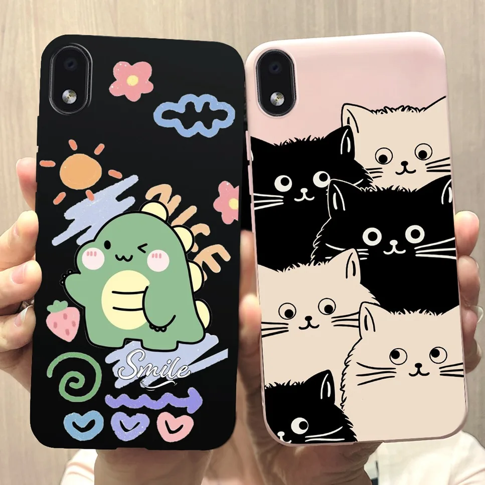 Cover For Samsung Galaxy A01 Core Case Cartoon Astronaut Soft Silicone Back Cover For Samsung A01Core M01 Core Bumper Phone Case