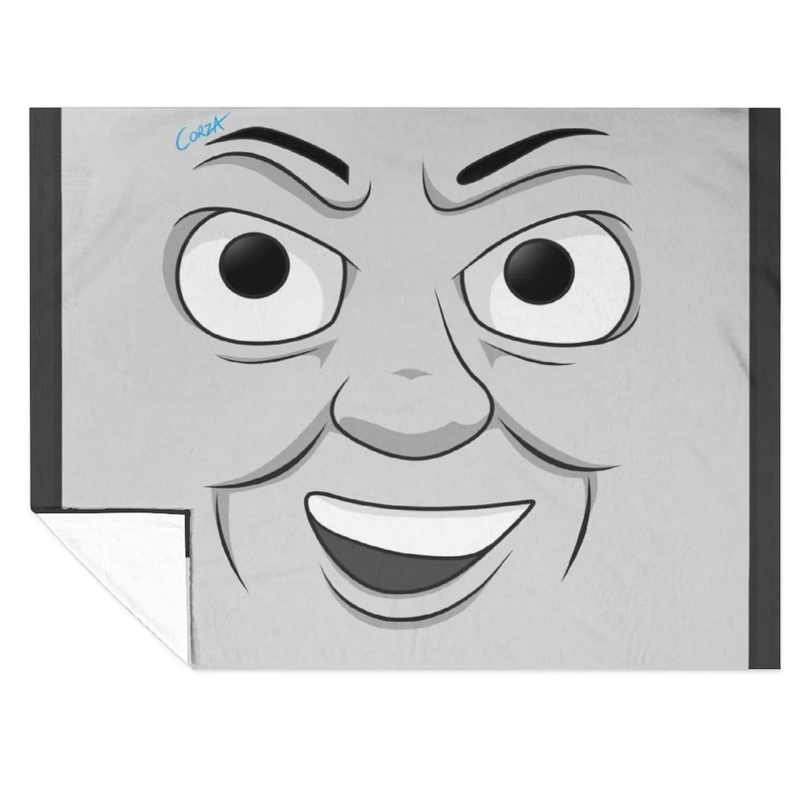 

Diesel (cheeky face) Throw Blanket Plush Quilt Thermal Camping Blankets