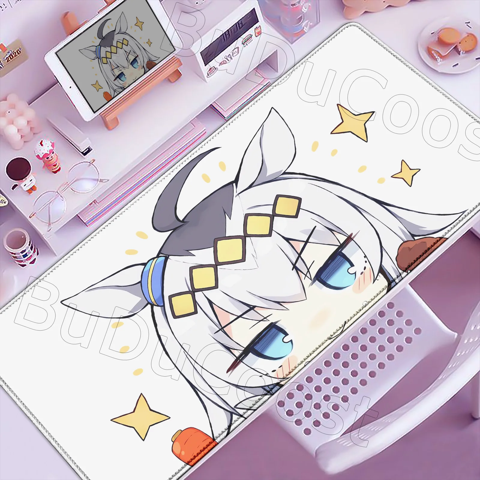 

New Japanese Anime Umamusume Oguri Cap Mouse Pad Desk Mat HD Gamer Large XXL Anime Girl MousePads PC Computer Accessories Carpet